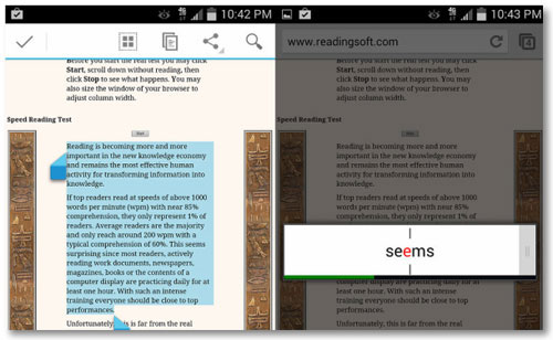 Бесплатные Андроид приложения для ускоренного чтения - обзор - где скачать Spritz