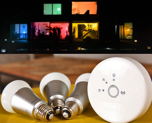 Техника для Умного Дома - Программируемые LED-лампы Philips Hue - Техника для Умного Дома - Программируемый термостат Nest Learning - домашняя автоматизация