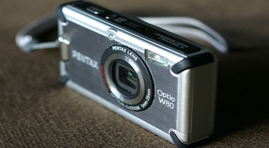 Фотоаппарат Pentax Optio W80 - обзор - объектив - проблемы