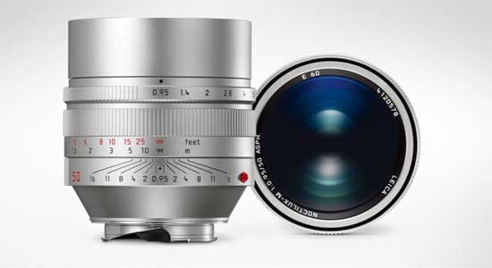 Самый дорогой объектив для фотокамеры - Leica 50 mm f0.95 Noctilux