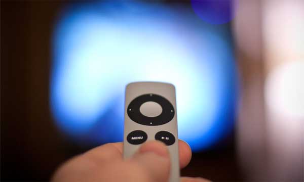 Пульт ДУ для Apple TV со сканером отпечатков пальцев - новый патент Apple 