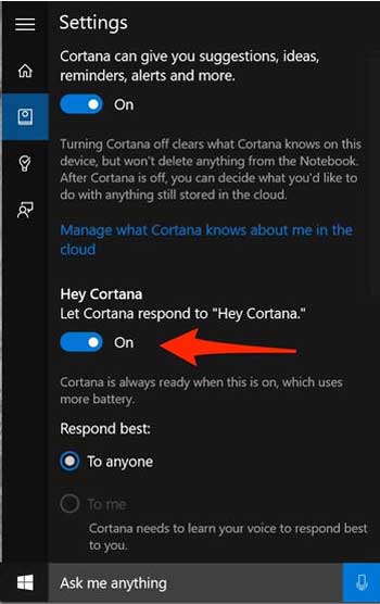 Как включить Hey Cortana: для тех, кто еще не понял
