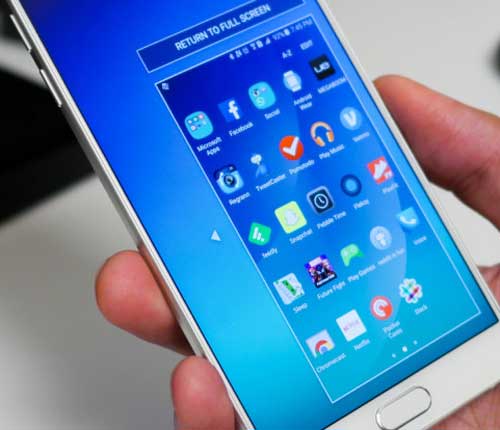 режим одной руки у Galaxy Note 5: какой лучше?