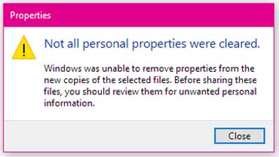 Как удалить лишние данные с фоток с помощью Windows 10