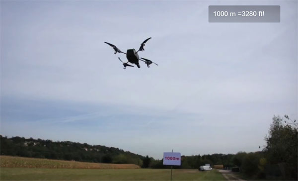 Квадрокоптер AR Drone - как управлять с планшета через LTE - тест - где купить?