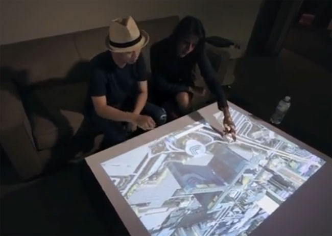 Kinect 3D Mapping - сенсорный экран на любой поверхности