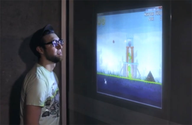 Технология Kinect 3D для Windows - Angry Birds на любой поверхности