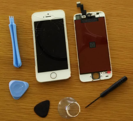 Как заменить экран на смартфоне iPhone 5S своими руками - инструкция
