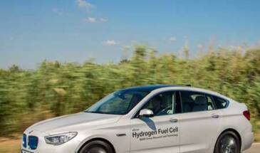 Водородный BMW 5 Series GT показан в виде прототипа [видео]