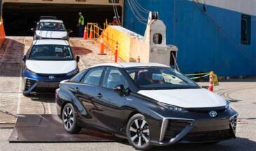 Водородные Toyota Mirai начнут продавать с октября, но в Штатах