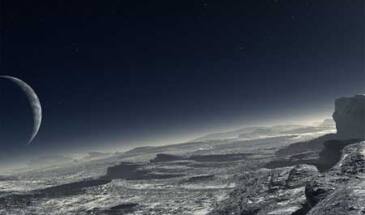 Пейзажи Плутона из иллюминатора космического корабля [видео]