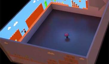 Super Mario ввосьмером и на 360 градусов [видео]
