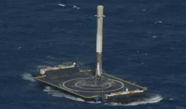 Получилось: SpaceX успешно приземлила свой Falcon 9 на морскую платформу [видео]