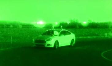 Ford показал, как лидар может управлять автомобилем в полной темноте [видео]