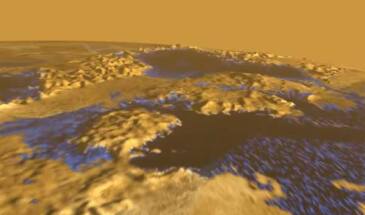Зонд Cassini «попробовал» метановое море Титана [видео]