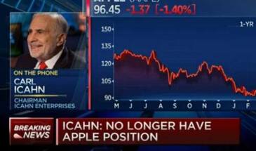 Крупнейший акционер Apple Карл Айкан продал свой пакет акций: всё из-за Китая