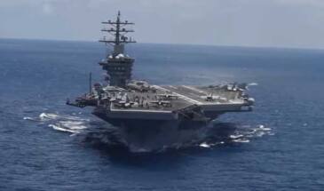 US Navy выводит в море сразу 7 авианосцев, впервые за четыре года [видео]