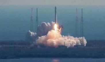 SpaceX: спутники выведены, но ступень посадить не удалось [видео]