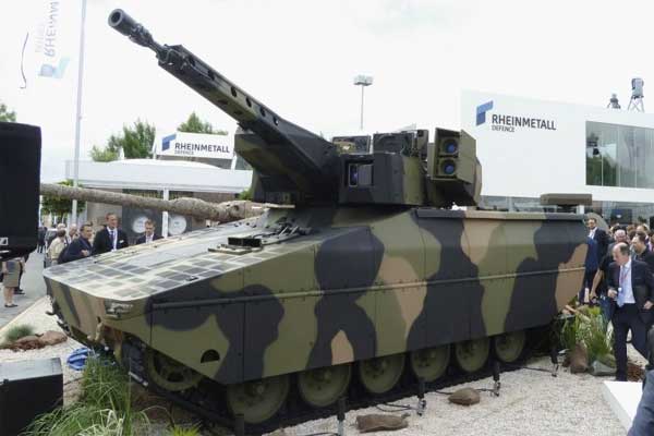 Rheinmetall показала универсальную БМП Lynx [видео]