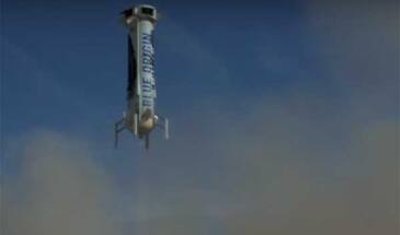 Четвертый полет New Shepard: усложненный и успешный [видео]