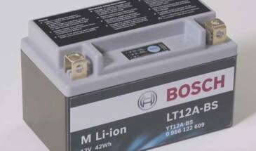 M Li-ion — новые специализированные аккумы для мотоциклов от Bosch