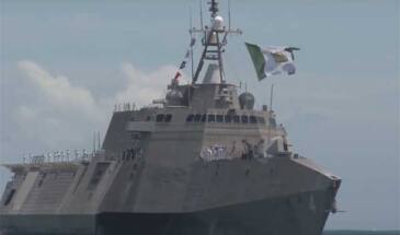 USS Coronado на RIMPAC вышел с новыми установками RGM-84D Harpoon Block 1C [видео]