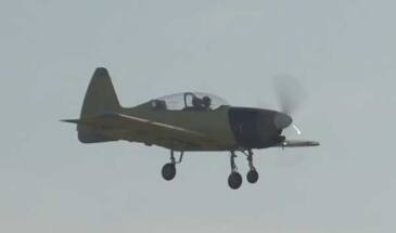 Первый полёт нового учебно-тренировочного Як-152 [видео]
