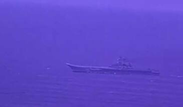 Авианосная группа во главе с «Адмиралом Кузнецовым» в Средиземное море [видео]