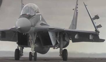 «Звезда» — о работе Су-33 и МиГ-29КУБ с авианесущего крейсера «Адмирал Кузнецов» [видео]