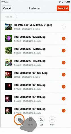 Как Посмотреть Скрытые Фото Xiaomi