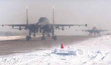 Уникальное видео нанесения РБУ с борта Су-34