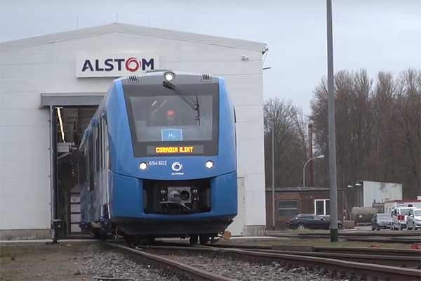 Alstom успешно завершил испытания "водородного поезда" Coradia iLint [видео]