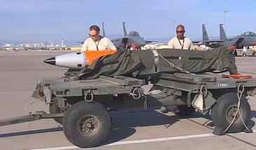 USAF провели очередные испытания бомбы B61-12 без заряда [видео]