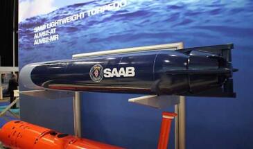 Saab показала новые «легкие торпеды» AUV62-AT и AUV62-MR