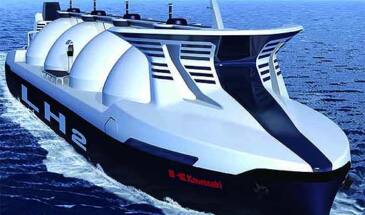 Kawasaki продемонстрировала проект водородного танкера [видео]