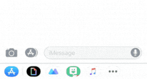 Панель приложений iMessage в iOS 11: как убрать ее с экрана iPhone