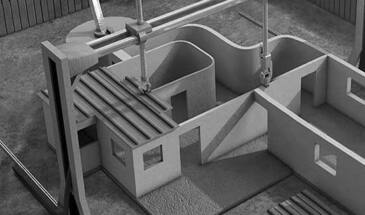 Российская компания напечатала жилой дом на строительном 3D-принтере [видео]