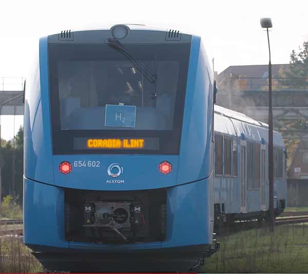 Первый в мире поезд на водороде Coradia iLint представлен официально [видео]