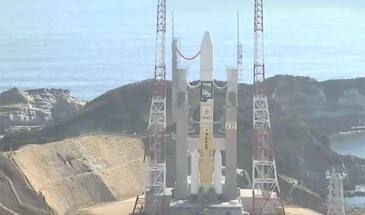 Японская тяжелая РН H-2A вывела на орбиту два спутника [видео]