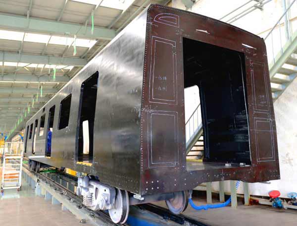 Китайская CRRC Changchun разработала вагон из углеродного волокна