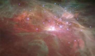 Как может выглядеть полет через туманность Ориона — видео NASA