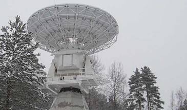 В обсерватории «Светлое» завершили монтаж нового радиотелескопа [видео]
