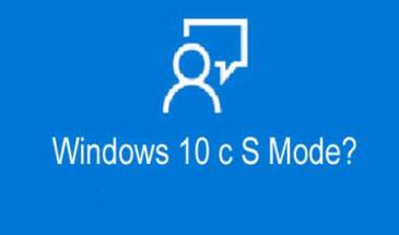 «Новая» Windows 10 с S Mode вместо «старой» Windows 10 S?