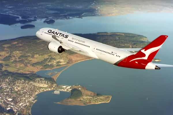 Boeing 787-9 Qantas благополучно совершил обратный рейс по "Пути кенгуру" - #Qantas
