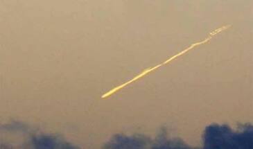 Падение станции Tiangong-1 в атмосфере над Таити [видео]