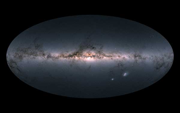 ЕКА представило детализированную 3D-карту нашей галактики [фото] - #MilkyWay