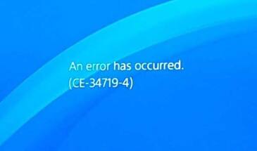 Ошибка CE-34719-4: PS4 не выкладывает скрины и ролики в Twitter, fb, VK, YouTube