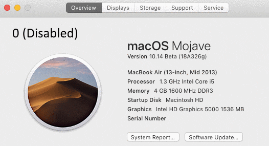 Как включить сглаживание шрифтов в macOS Mojave на Mac/MacBook с не-Retina-экраном