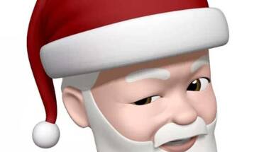 Как сделать шапку Санта Клауса для своего мемоджи в iPhone или iPad?