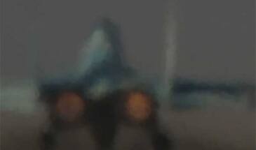 Истребитель МиГ-35: взлёт на форсаже [видео]